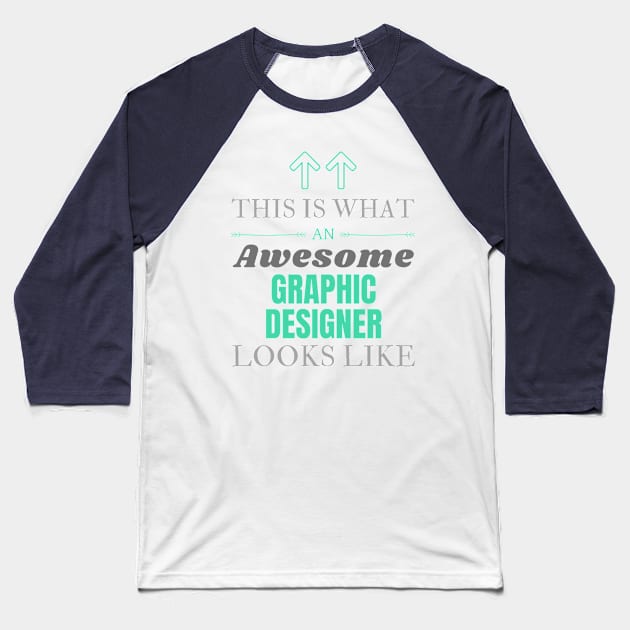 Graphic designer Baseball T-Shirt by Mdath